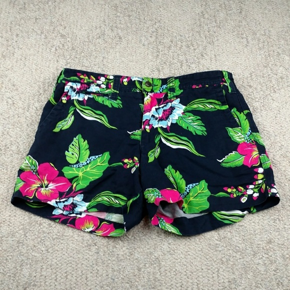 Polo Ralph Lauren Pants - Polo Ralph Lauren linen cotton blend floral shorts